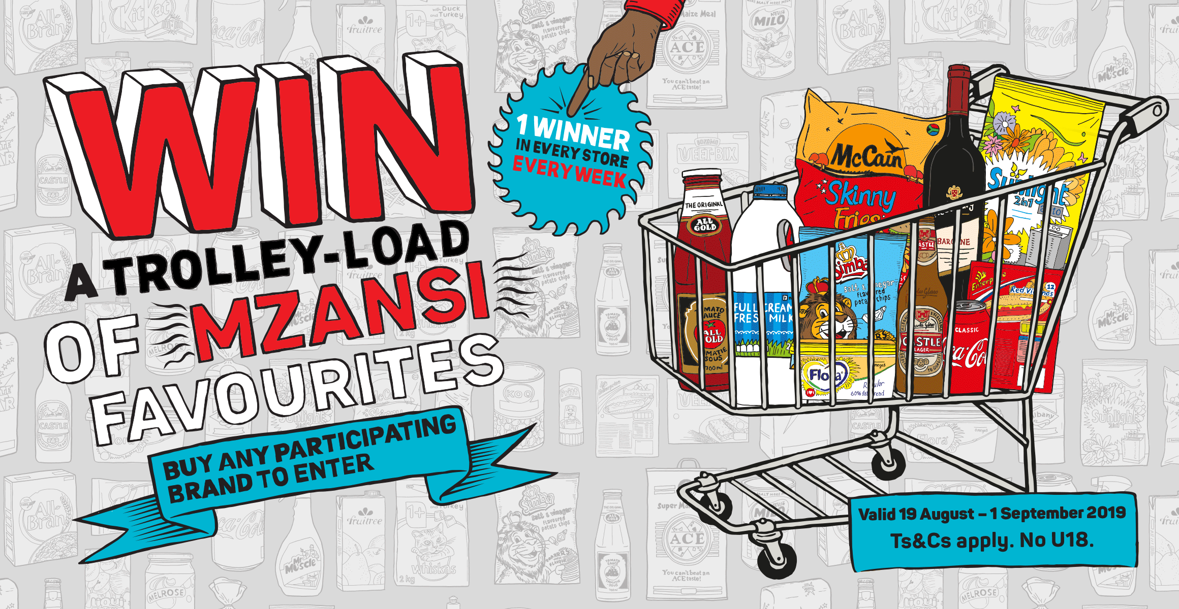 Win a trolley-load of Mzansi favourites