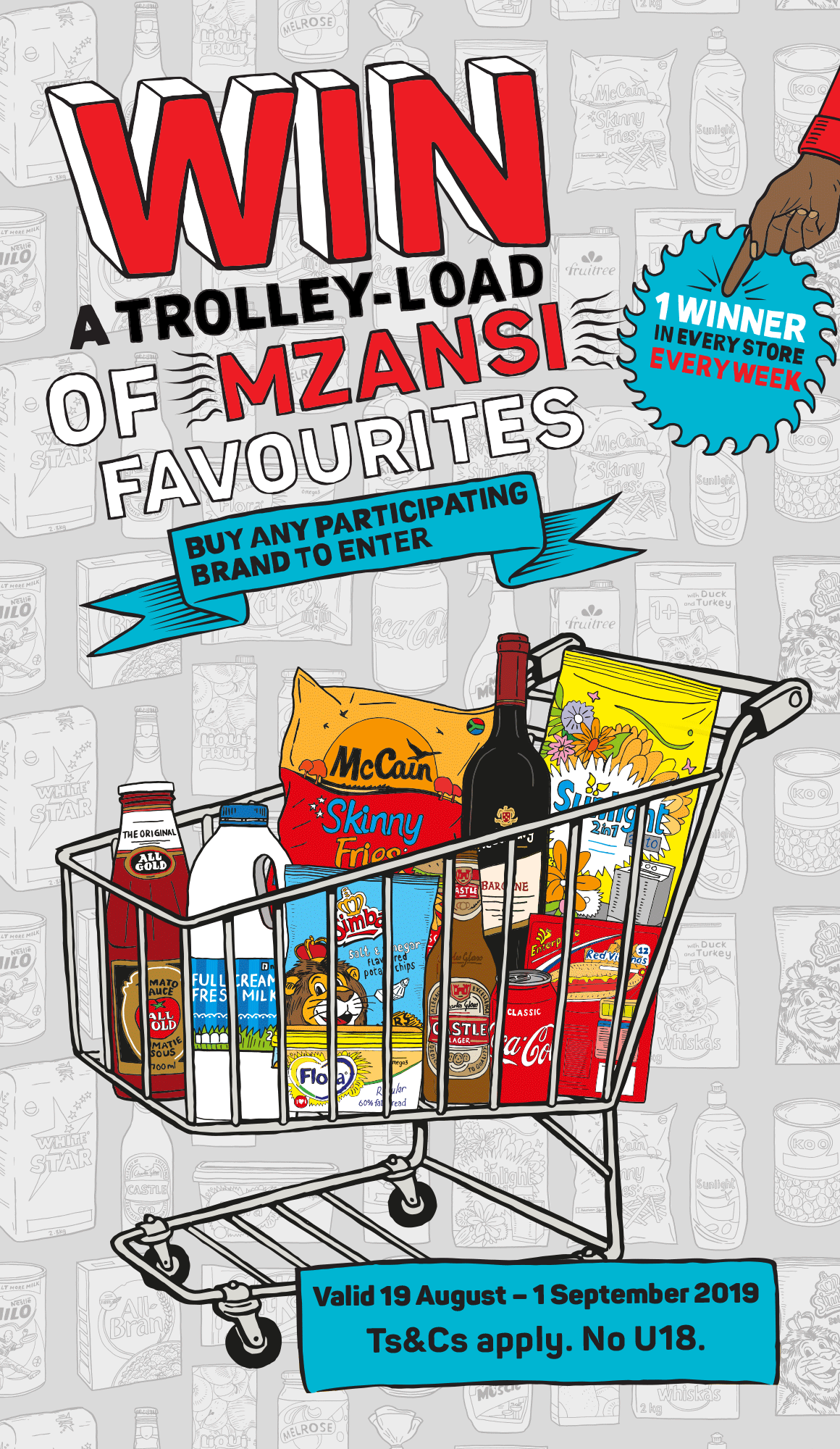 Win a trolley-load of Mzansi favourites