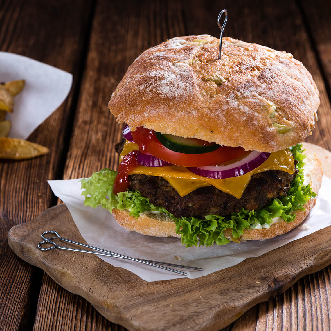 DeGrendel Wines Beef Burger