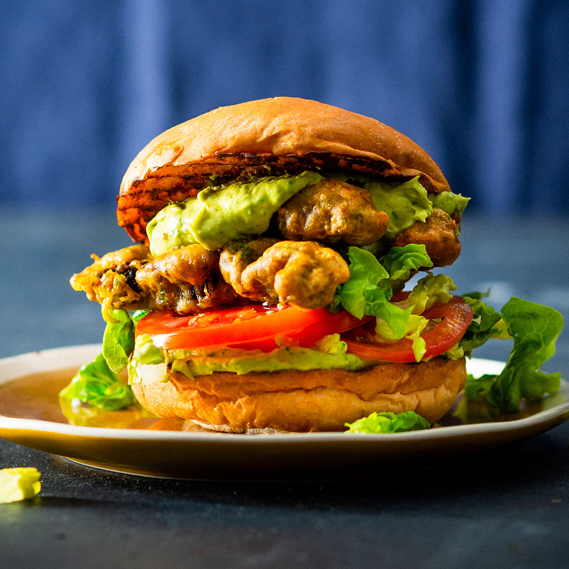 Chilli-bite mushroom buns