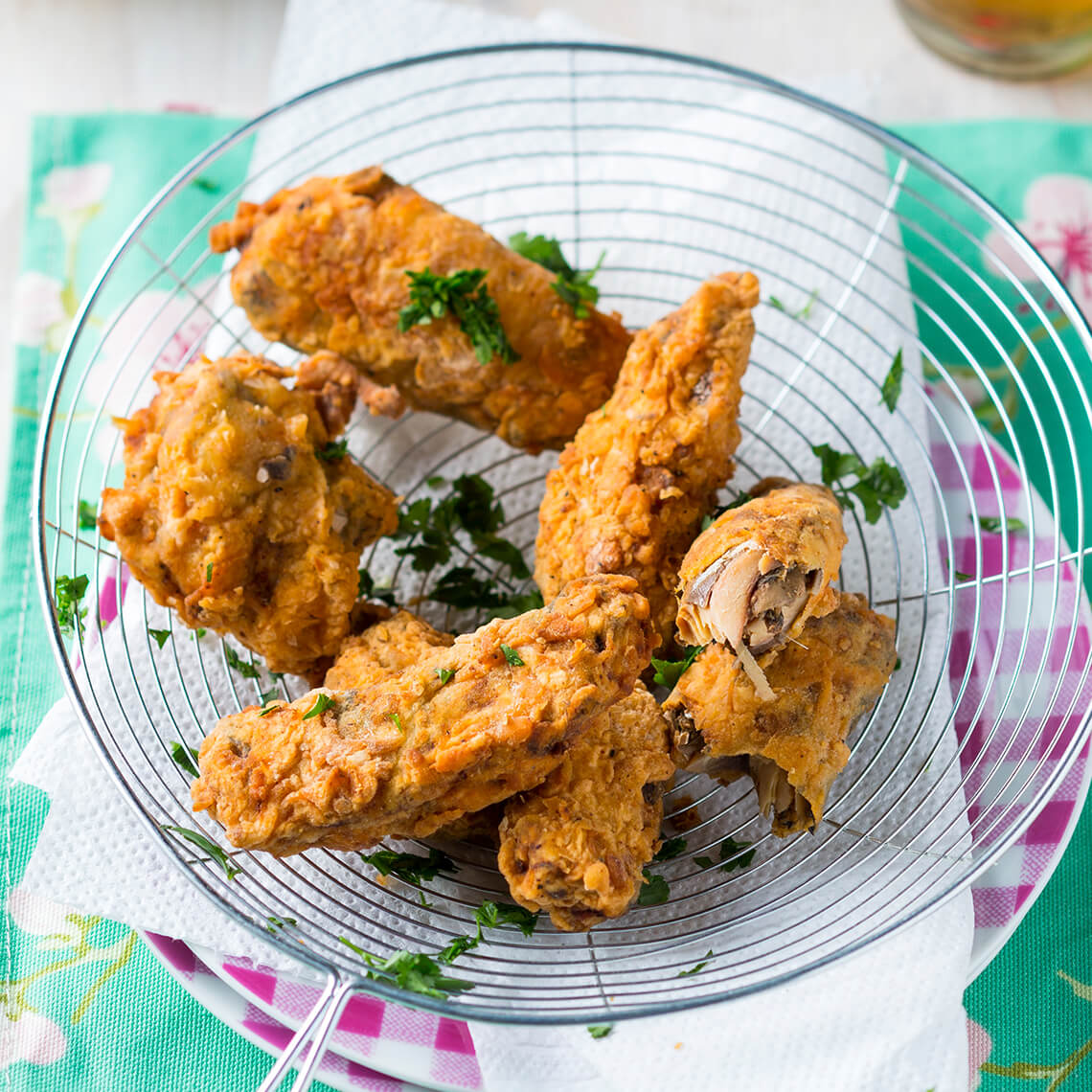 Crispy pilchard bites