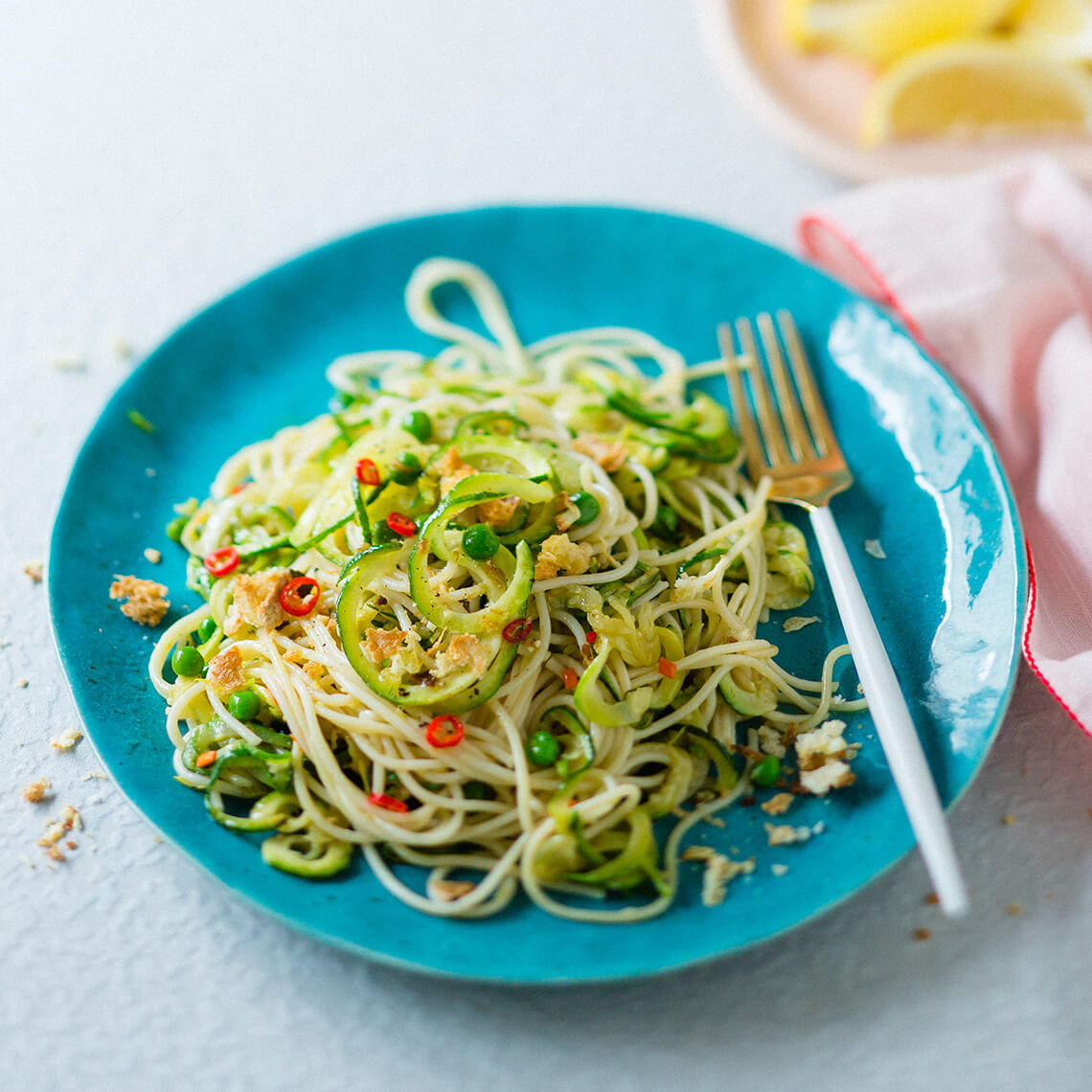 Pasta primavera with baby marrow fettuccine Recipes Pick n Pay