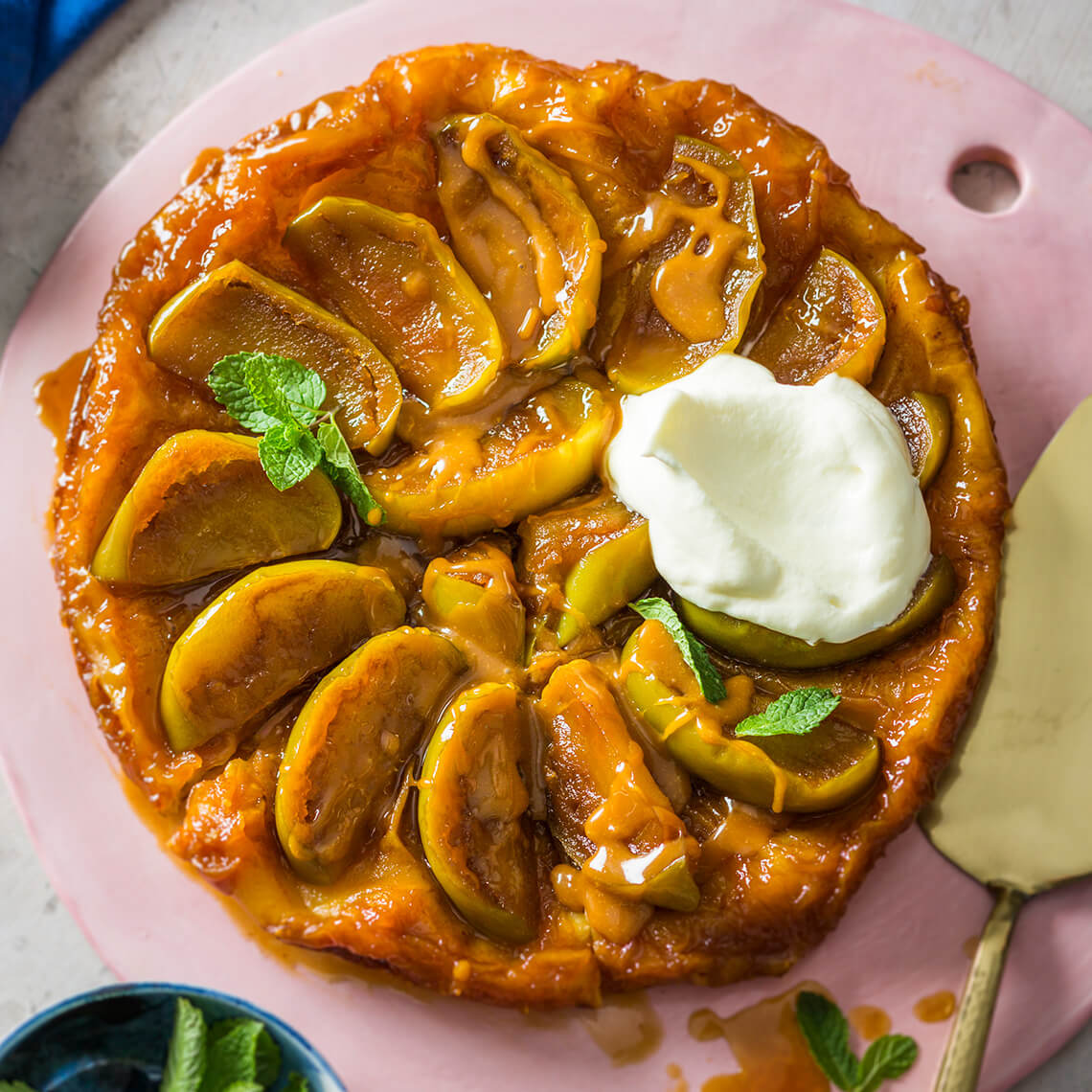 Apple tarte Tatin