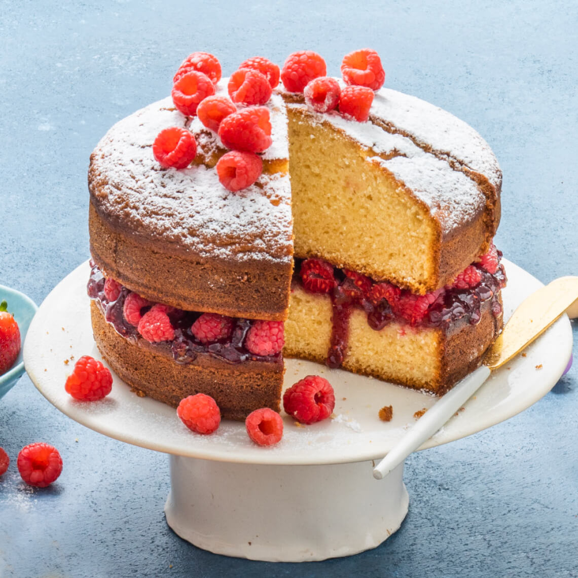 Classic Victoria sponge cake