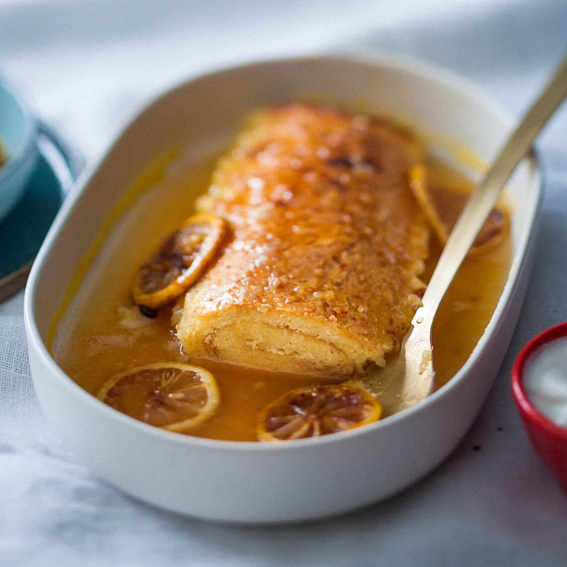 Lemon roly-poly