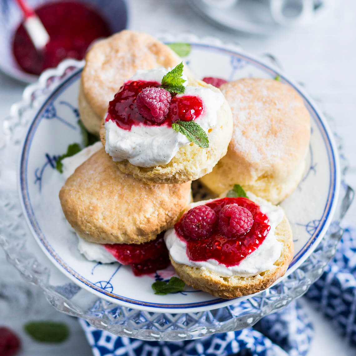 Classic butter scones