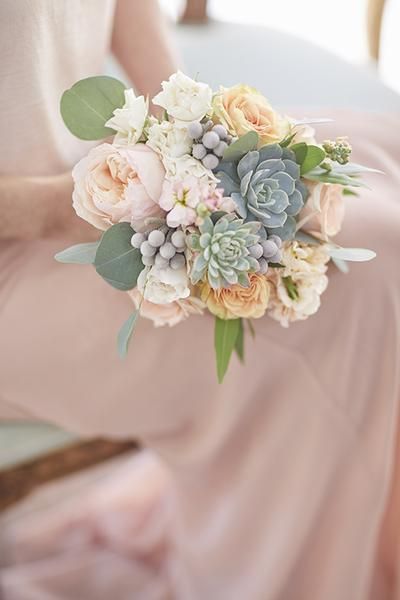 Succulent Bridal Bouquet