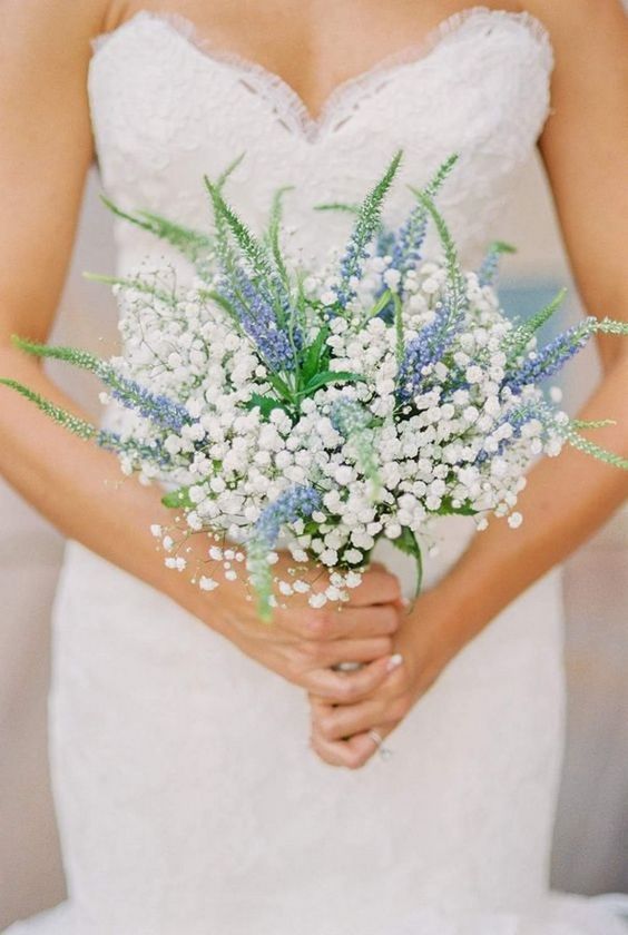 Spring wedding bouquet