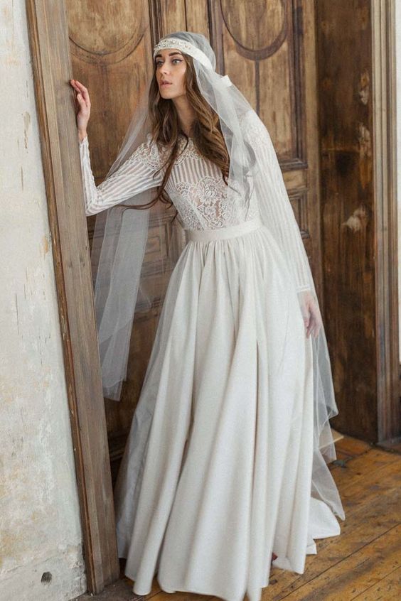 boho bridal dress
