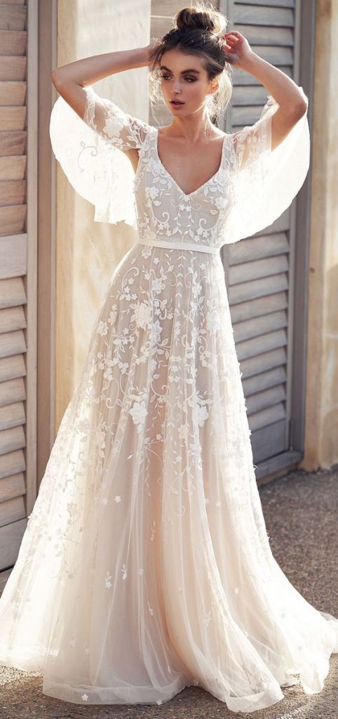 boho wedding dresses