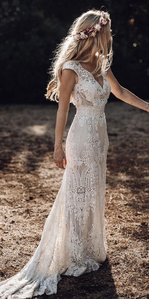 boho wedding dress