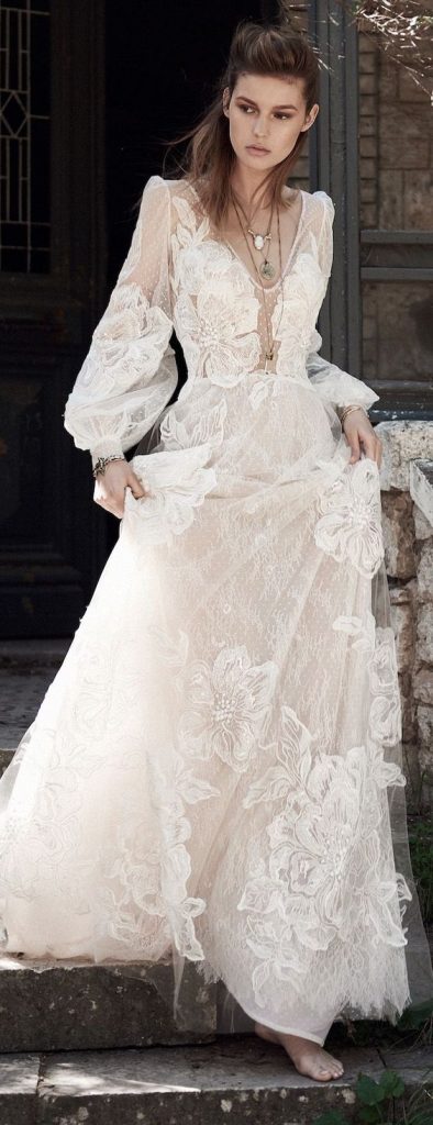boho wedding dress