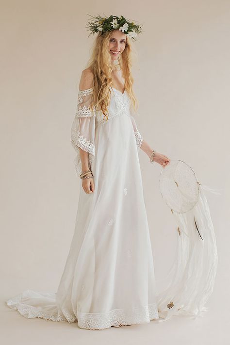 rustic wedding dress