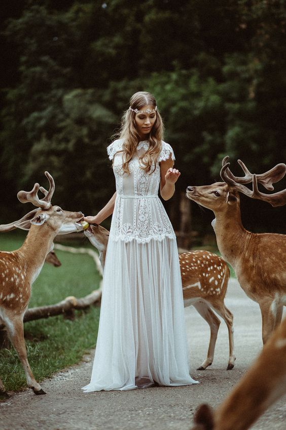 boho wedding dress