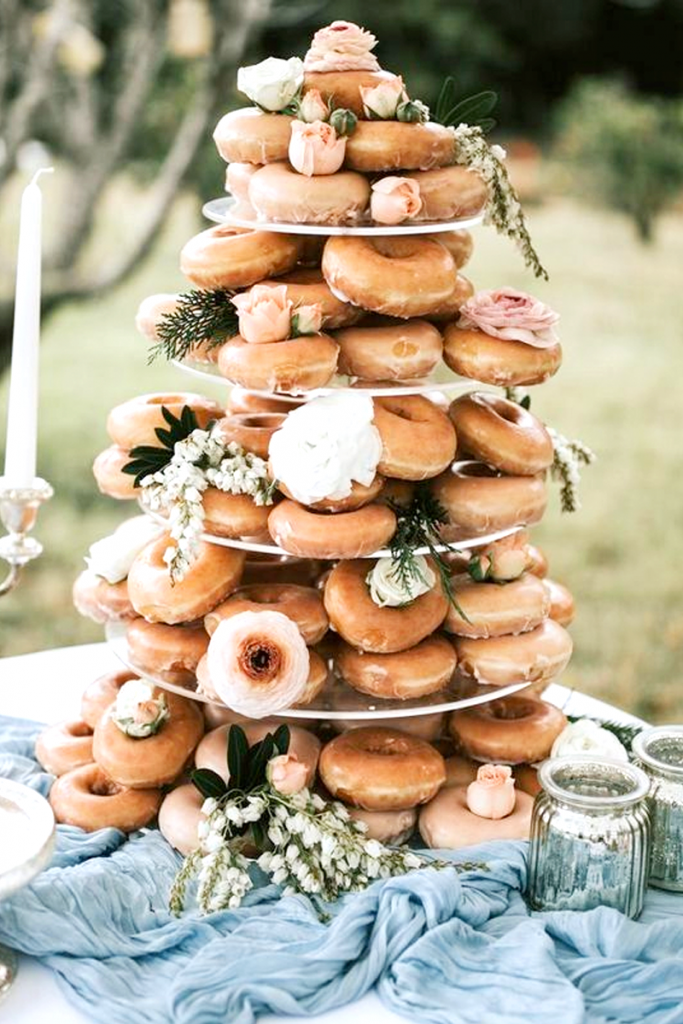 Doughnut Wedding Cake