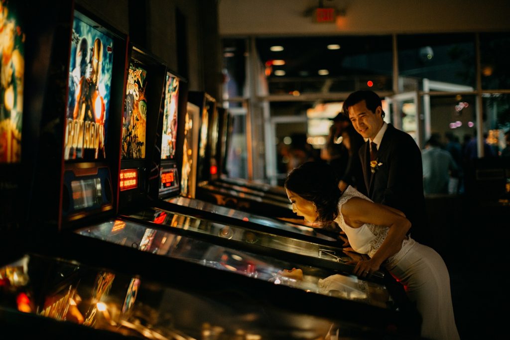 wedding entertainment arcade