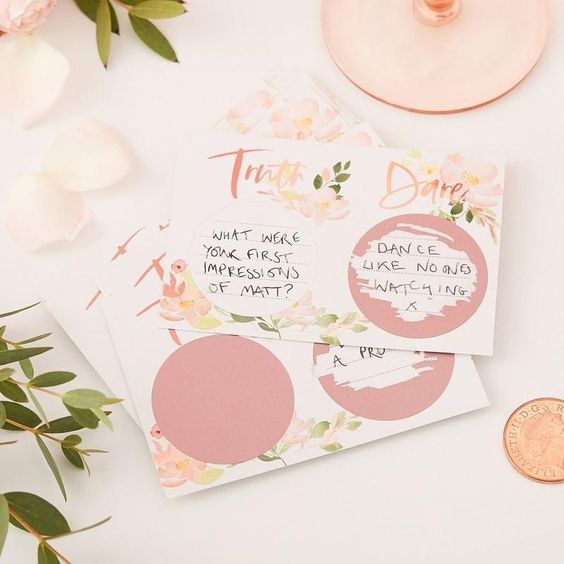 truth and dare hen party games