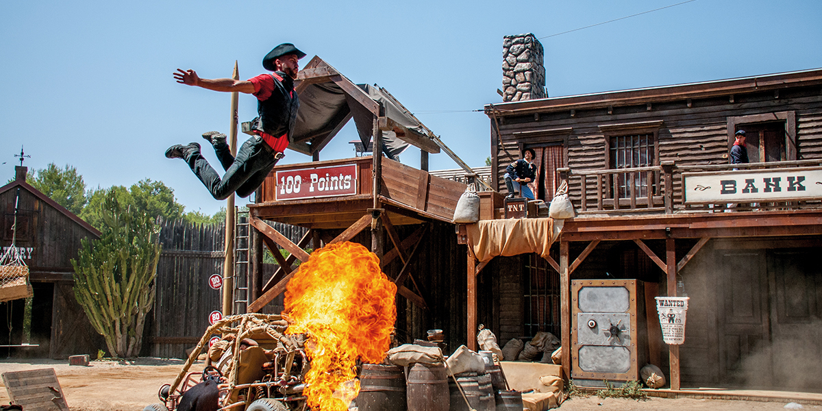 Especaculo Bang Bang West PortAventura