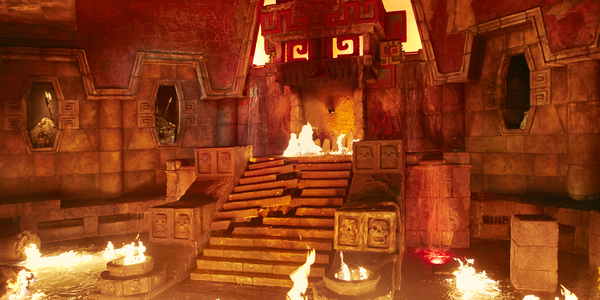 Templo del Fuego - Distributiva