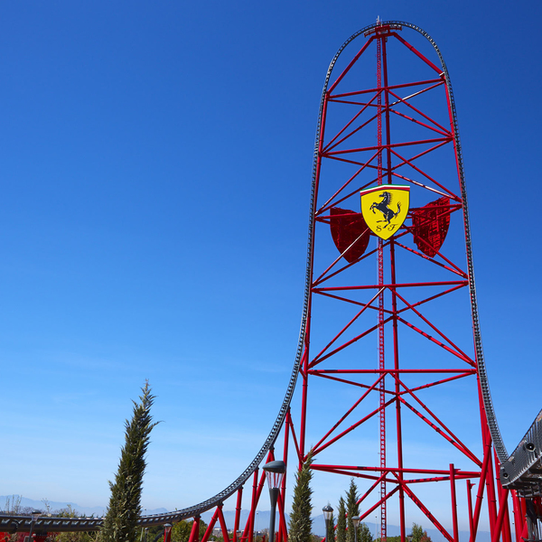 FERRARI LAND TIENDAS PHOTORIDE RED FORCE