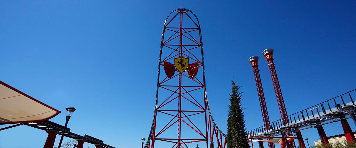 Red Force Atracciones Ferrari Land