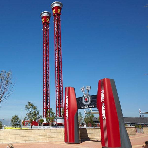 Torre de Caída Libre Ferrari Land 2
