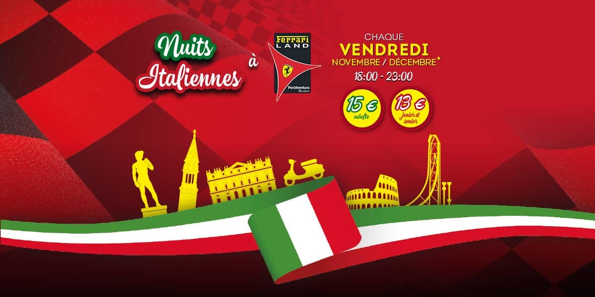 Noche Italiana Ferrari Land