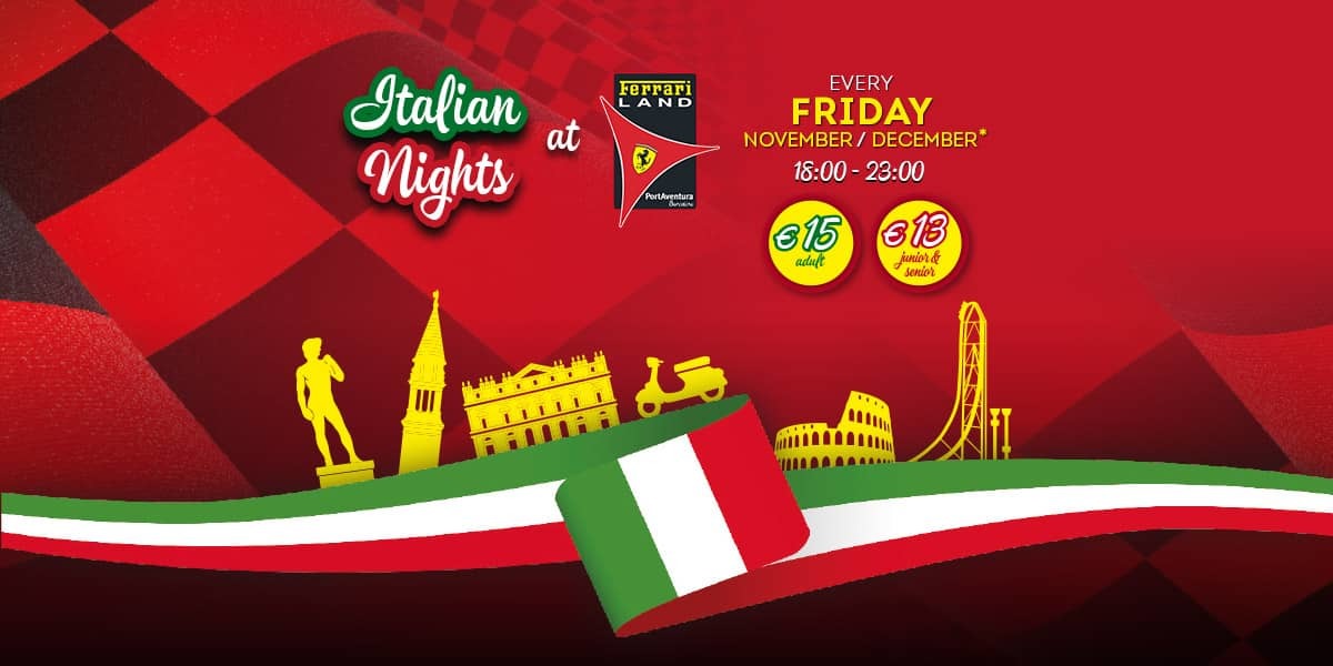 Noche Italiana Ferrari Land