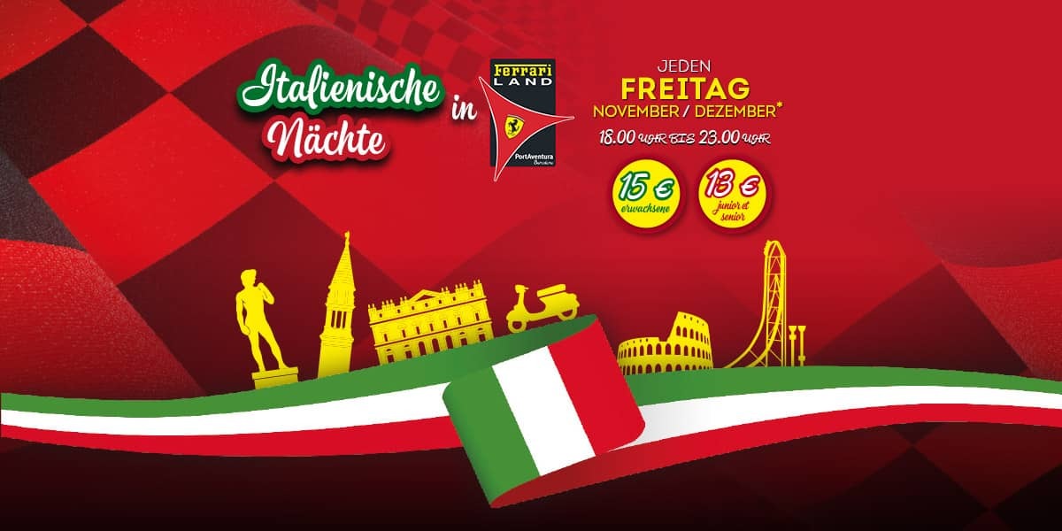 Noche Italiana Ferrari Land