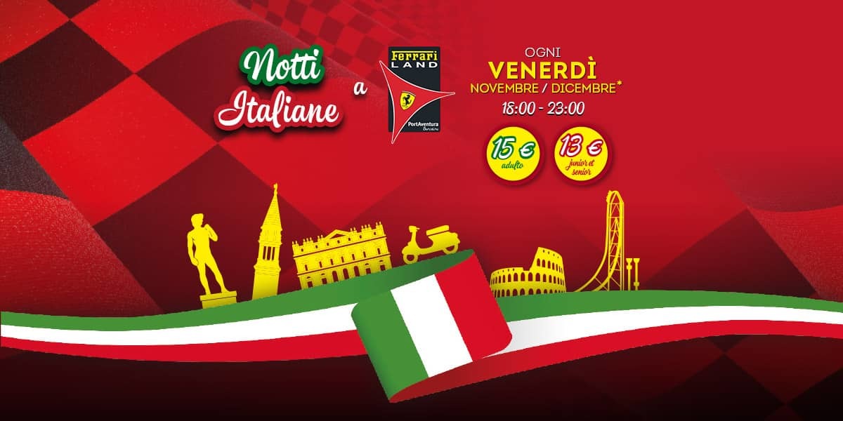Noche Italiana Ferrari Land