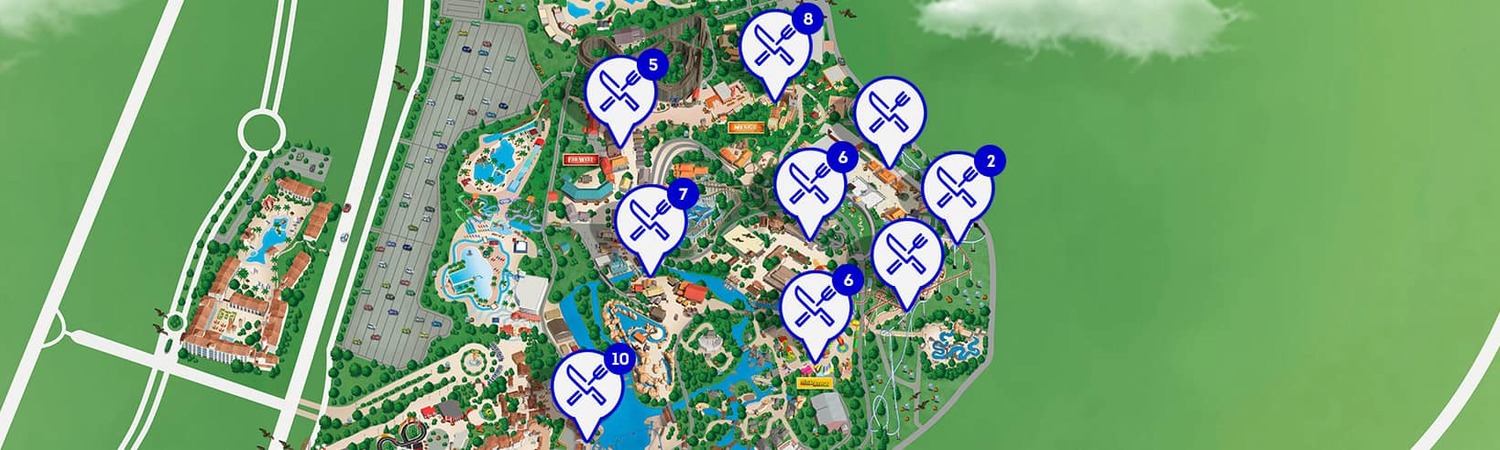 mapa footer distributiva restaurantes PortAventura