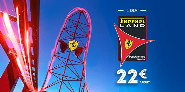 Ferrari Land Tickets Promotion