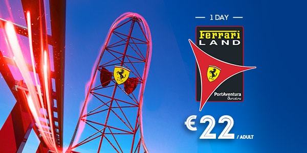 Ferrari Land Tickets Promotion