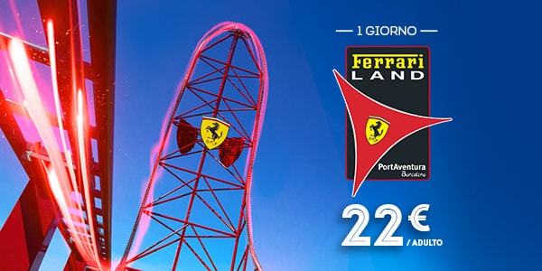 Ferrari Land Tickets Promotion
