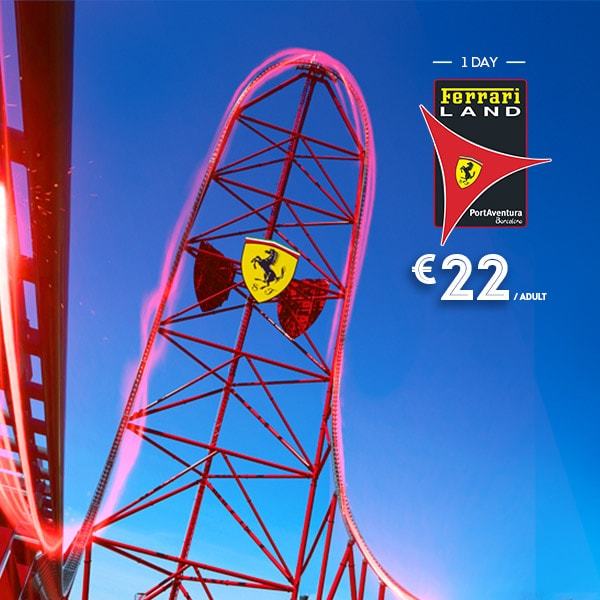 Ferrari Land Tickets Promotion