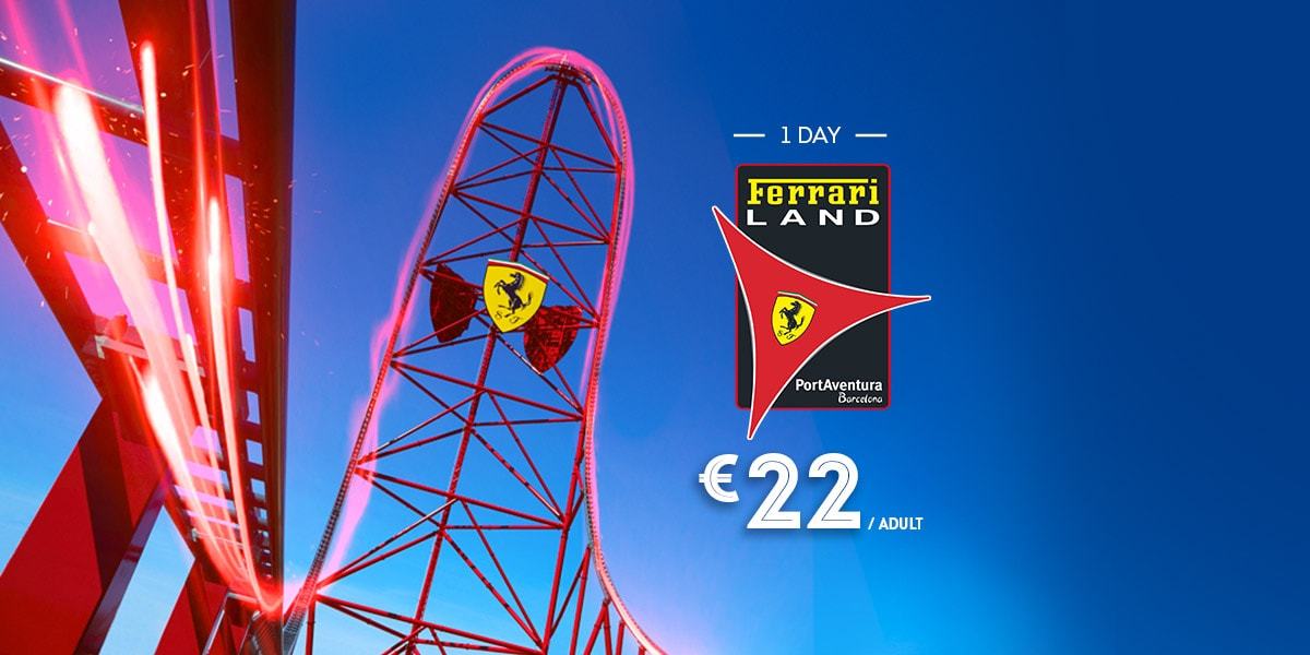 Ferrari Land Tickets Promotion