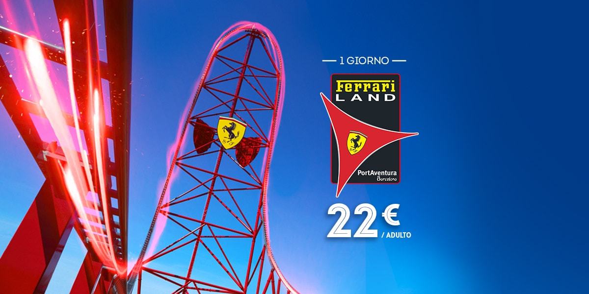 Ferrari Land Tickets Promotion