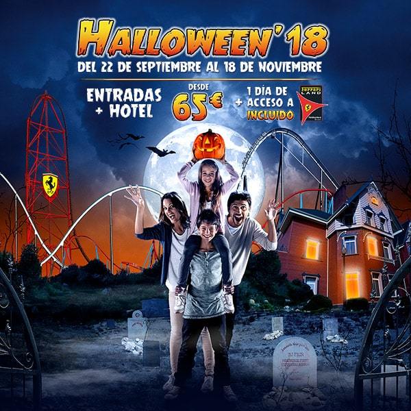 Halloween PortAventura entradas promoción 2018