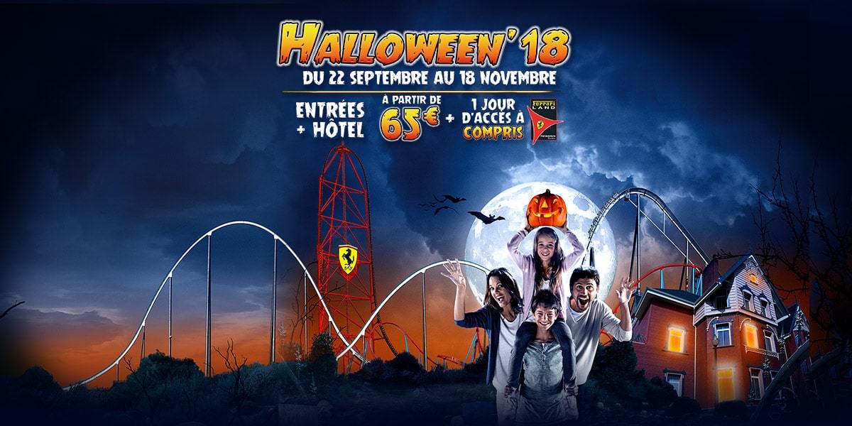Halloween PortAventura entradas promoción 2018