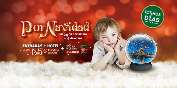 Navidad PortAventura entradas promoción