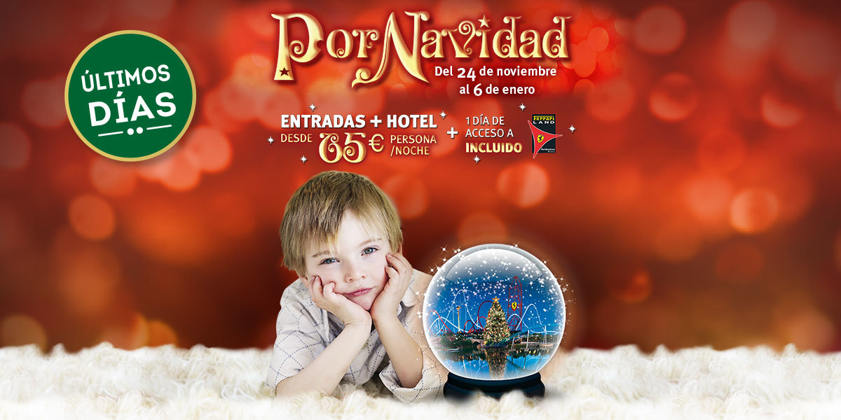 Navidad PortAventura entradas promoción