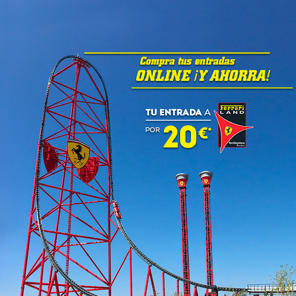 Ferrari Land Tickets Promotion