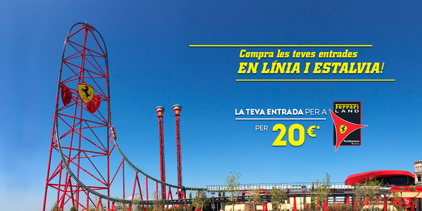Ferrari Land Tickets Promotion