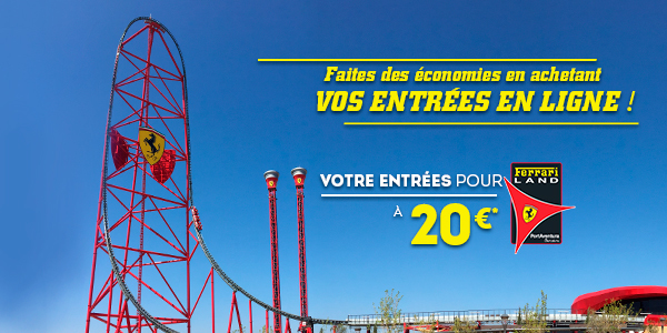 Ferrari Land Tickets Promotion