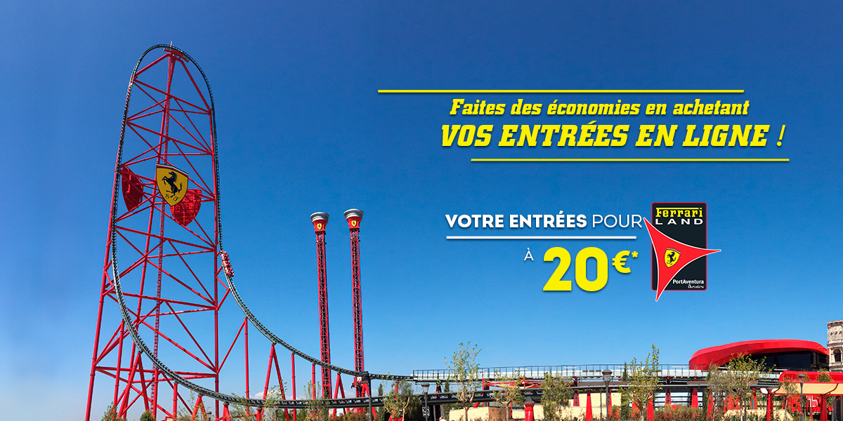 Ferrari Land Tickets Promotion