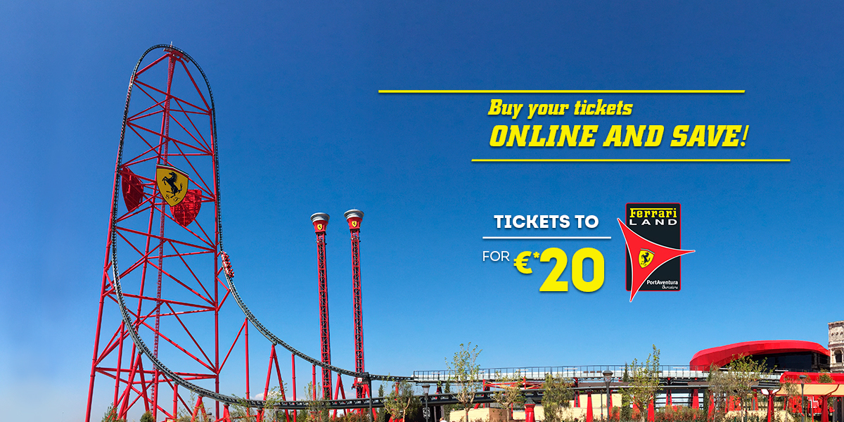Ferrari Land Tickets Promotion