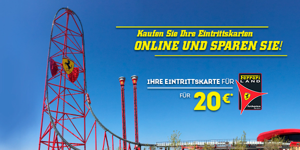 Ferrari Land Tickets Promotion