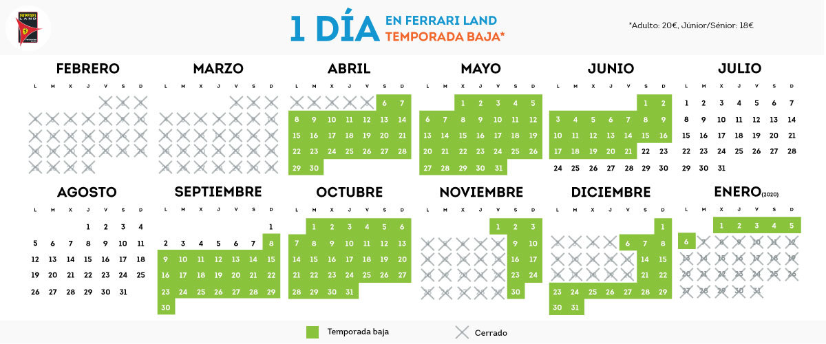 Compra entradas para Ferrari Land en PortAventura al mejor precio