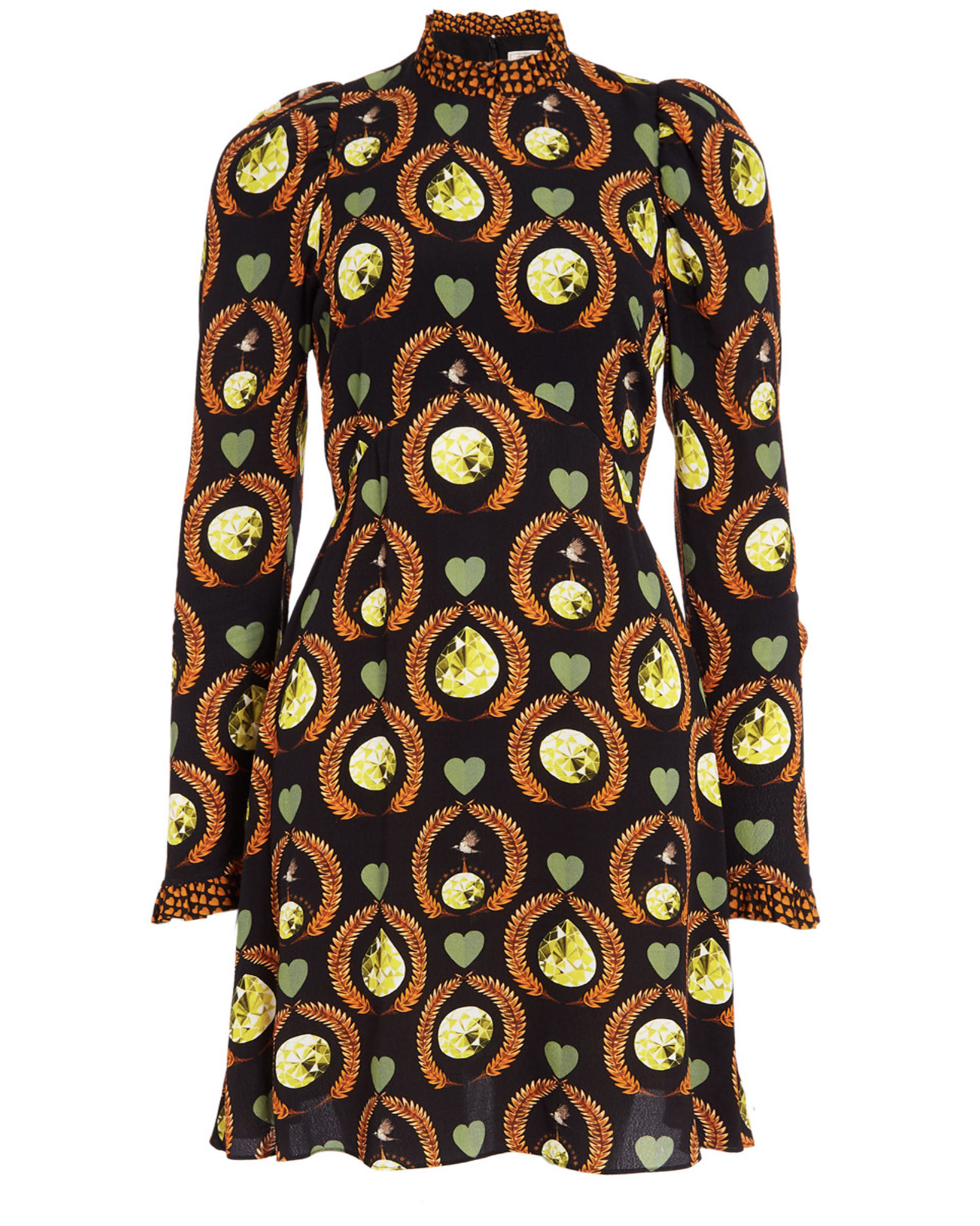 Temperley Rosella Mini Dress Black