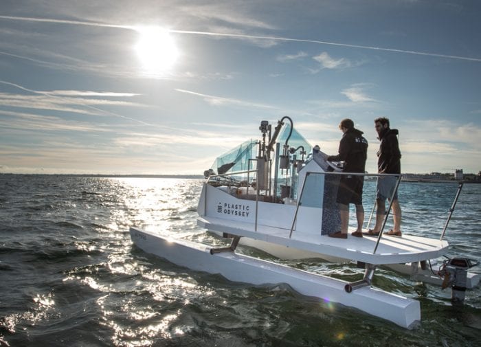 Clarins becomes Plastic Odyssey’s first partner in bid to save ocean